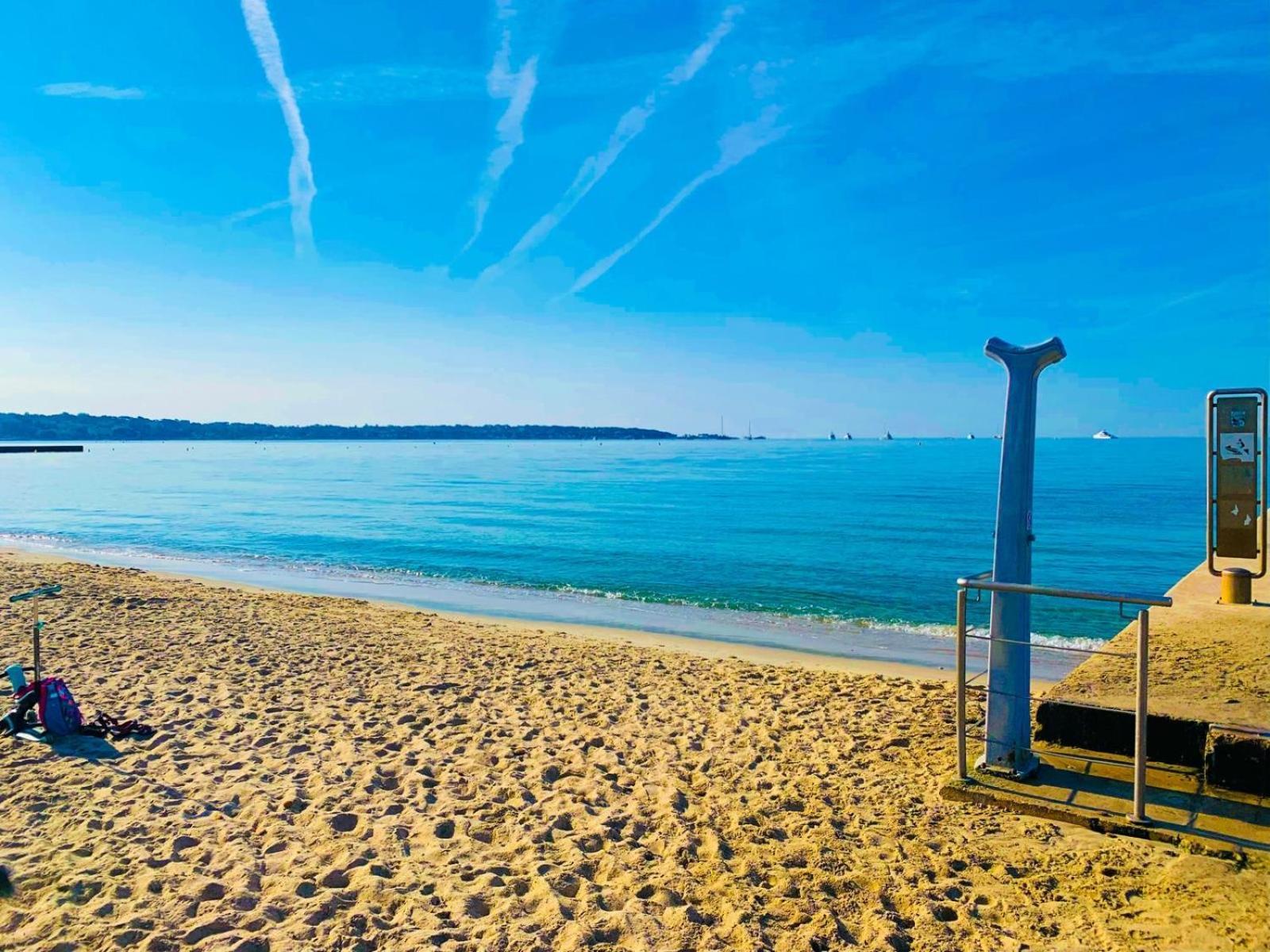 1 Bedroom Sea View, Swimming Pool, Beach On Foot, Parking Antibes Esterno foto