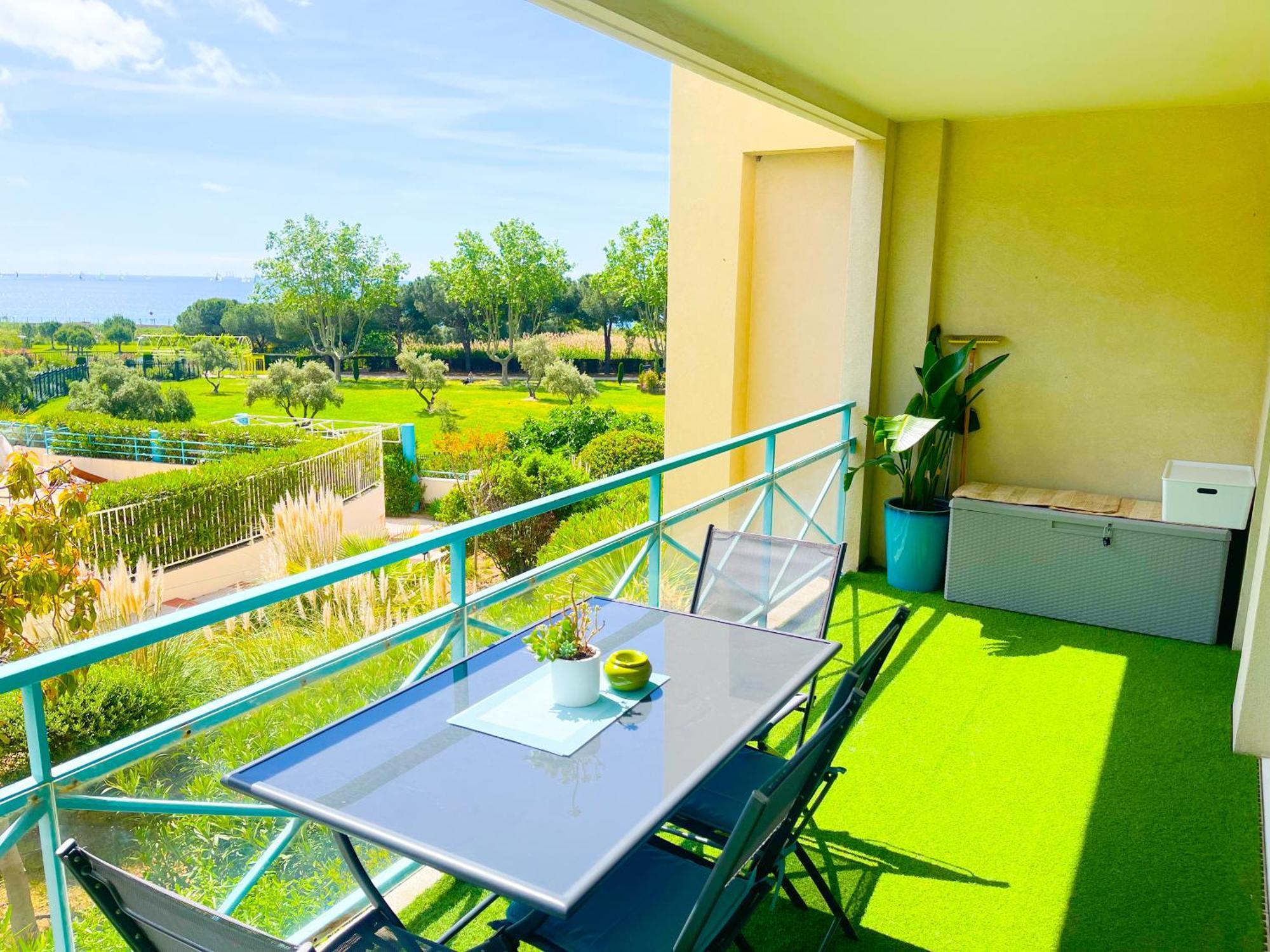 1 Bedroom Sea View, Swimming Pool, Beach On Foot, Parking Antibes Esterno foto