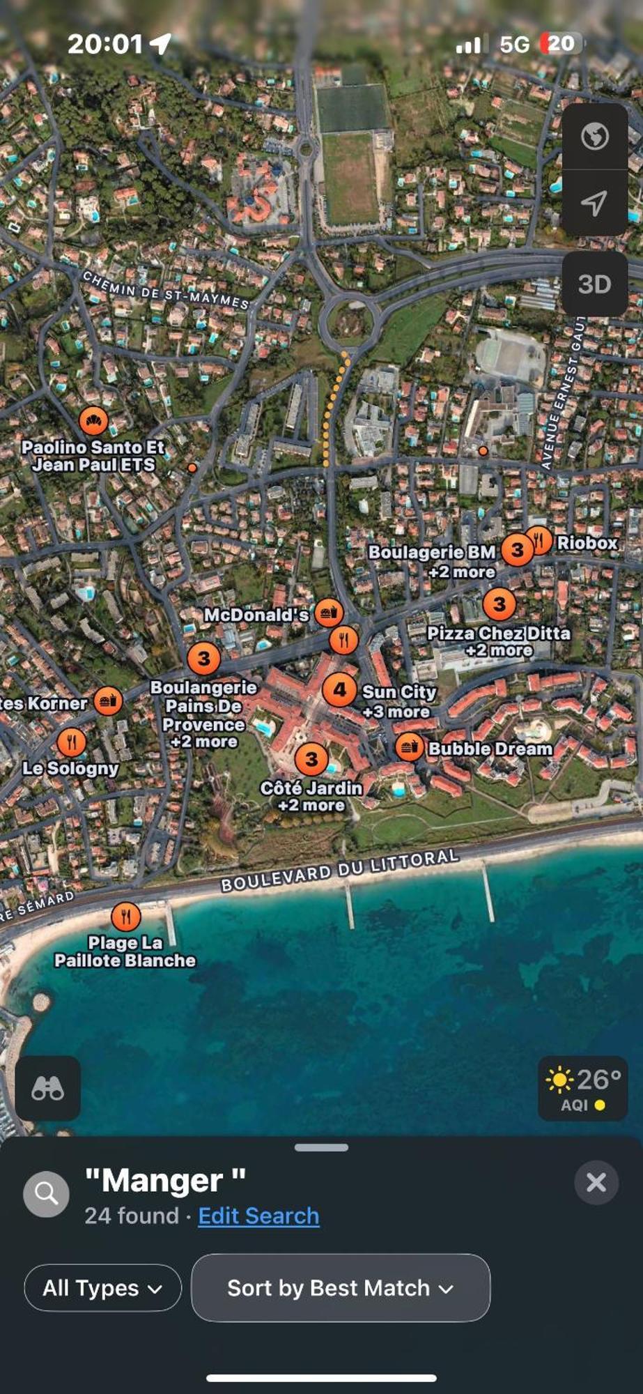 1 Bedroom Sea View, Swimming Pool, Beach On Foot, Parking Antibes Esterno foto